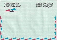 FILATELIE TEMATICA - PLIC VENEZUELA TEMATICA AVION AVIOANE AVIATIE AEROGRAM