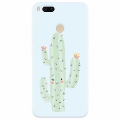 Husa silicon pentru Xiaomi Mi A1, Cactus
