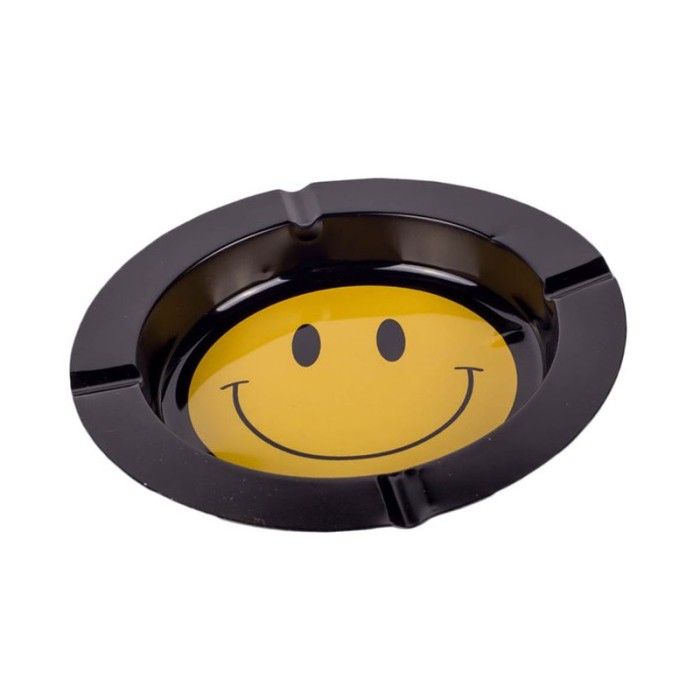Scrumiera din metal, Model Smile, 14x2 cm, ATU-086164