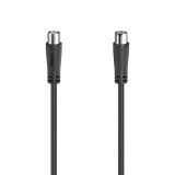 Cablu coaxial Hama 205054, 90db, 5 metri, negru