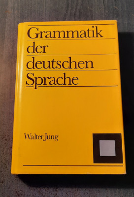 Grammatik der deutsche sprache Walter Jung foto