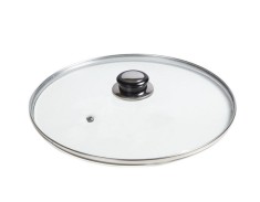 Capac din sticla termorezistenta, O 26 cm, pentru oale si tigai foto