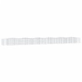Cumpara ieftin Strat inaltat cu gabion arcuit, 600x50x50 cm, fier galvanizat