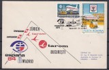 Aviatie - 1984 - TAROM,SWISSAIR - ZBOR BUCURESTI - ZURICH - MADRID