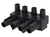 Conector Regletă Deconectabilă Wieland ST18 Negru 1x4 Pini, 8 Terminale
