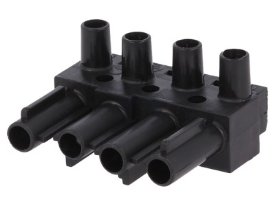 Conector regletă deconectabilă ST18 neagră foto