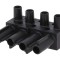 Conector regletă deconectabilă neagră ST18