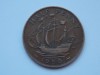 HALF PENNY 1950 GBR, Europa