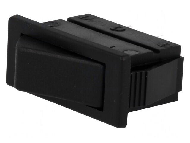 Comutator Rocker Negru SPST 16A/250V 20A/28V