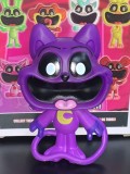 Figurina, Pisica Mov , zC, , Figurina Vinyl Colectibila 3+