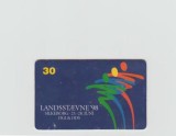 bnk card Cartele telefonice - Danemarca - Tele Danmark - Tdc Special - Dgi Games 1998 - Tel:TDS035