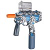 Mitraliera de jucarie electrica flippy cu bile de hidrogen de gel, gun bluster, tragere in rafala, varsta peste 6 ani, ochelari de protectie, 5000 de
