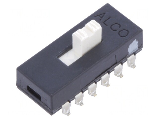 Comutator glisant 4PDT 0.3A/115VAC ON-ON SMT