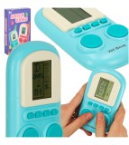 Consola portabila, joc electronic de dexteritate, albastru