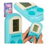 Consola portabila, joc electronic de dexteritate, albastru