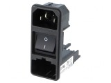Conector Alimentare AC 10A 250V IEC 60320