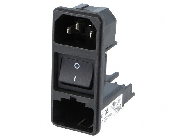 Conector Alimentare AC 10A 250V IEC 60320
