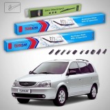 Cumpara ieftin Ștergătoare Kia Carens FC/FJ 1999-2006 | Set Față și Spate Flat Premium &ndash; TeamCar&reg;
