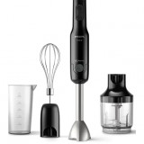 Mixer vertical PHILIPS Daily Collection HR2543/90, 700W, 2 trepte viteza, negru-argintiu