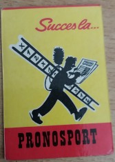 C9 38 - 1973 - Calendare de buzunar - reclama pronosport