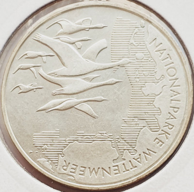 136 Germania 10 Euro 2004 Nationalparke Wattenmeer km 232 argint foto