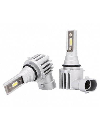Set 2 leduri auto HB4 (9006) C12 Canbus, putere 13W, luminozitate 3600 Lm, 12V-24V 6500K
