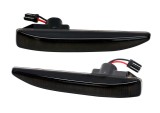 Set lampa semnalizare laterala BMW Seria 7 (E65/E66), 09.2001-10.2008, partea stanga, LED; fumuriu; TUNING,
