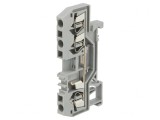 Conector de Șine 2.5mm2 3 Borne Gri 800V, Wago