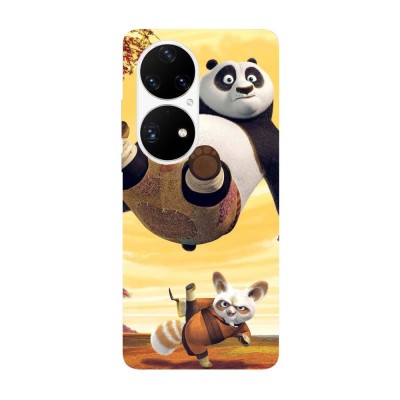 Husa compatibila cu Huawei P40 model Kung Fu Panda training, Silicon, TPU, Viceversa foto