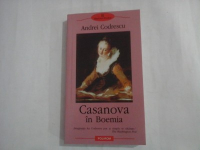ANDREI CODRESCU - CASANOVA IN BOEMIA foto
