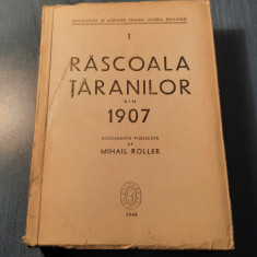 Rascoala taranilor din 1907 documente Mihail Roller