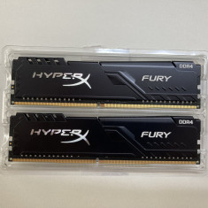 Memorie HyperX Fury Black 16GB DDR4 3200MHz CL16 Dual Channel Kit