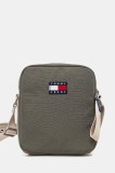 Tommy Jeans borseta culoarea verde, AM0AM13277