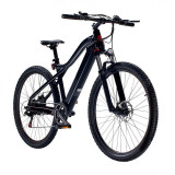 Cumpara ieftin Bicicleta electrica 27.5 inch, 250W, 25 km/h, acceleratie, autonomie asistata, aluminiu, Shimano 7 viteze