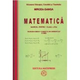 Matematica Manual pentru clasa a 11-a, Trunchi comun+curriculum diferentiat (3 ore) - Mircea Ganga