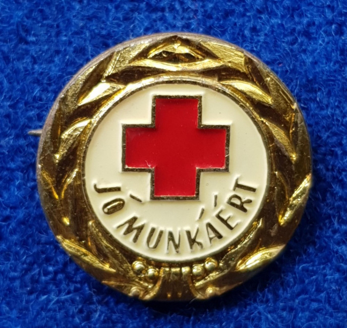 Insigna Donator Onorific - CRUCEA ROSIE Medicina Sanitare Donator de sange #24