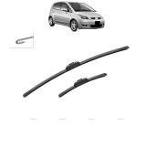Cumpara ieftin Set 2 Stergatoare MITSUBISHI COLT VI (Z3A, Z2A) 2004-2012, parbriz, Bosch Aerotwin Retrofit