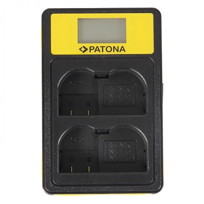 Incarcator Smart Patona USB Dual LCD EN-EL15 compatibil Nikon D600 D610 D7000 D7100 D800 D8000-141624 foto