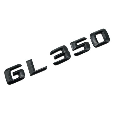 Emblema GL 350 Negru, pentru spate portbagaj Mercedes foto