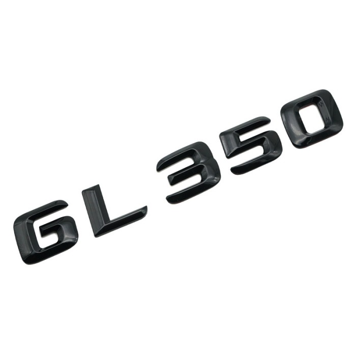 Emblema GL 350 Negru, pentru spate portbagaj Mercedes