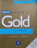 NEW PROFICIENCY. GOLD COURSEBOOK-JACKY NEWBROOK, JUDITH WILSON-339876