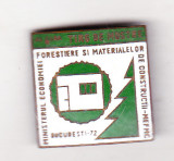 Bnk ins Insigna AL 6-lea Targ de mostre Bucuresti 1972, Romania de la 1950