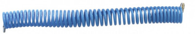 Furtun spiralat conectori aer comprimat din PU 8 x 5mm; 5m; 12-37 bari. ADLER AD0140.8 foto