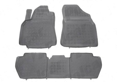 Set covorase auto din cauciuc Citroen Berlingo (7_) 02.08-06.12 / 06.12-07.18; Peugeot Partner 03.08-06.12 / 06.12-07.18; negre, material polietilena foto