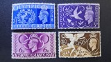 Marea Britanie (Great Britain) 1948 - Serie Completă de 4 Timbre &bdquo;Jocurile Olimpice de Vară de la Londra 1948&rdquo; -MNH-CLN1