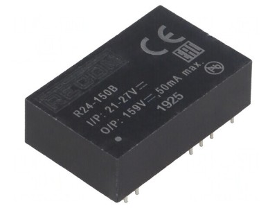 Convertor DC/DC 5W 21-27V la 92-200VDC DIP24 foto
