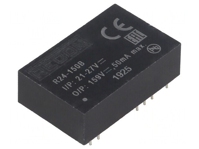 Convertor DC/DC 5W 21-27V la 92-200VDC DIP24