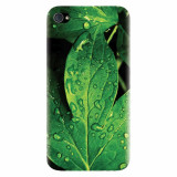 Husa silicon pentru Apple Iphone 4 / 4S, Leaves And Dew