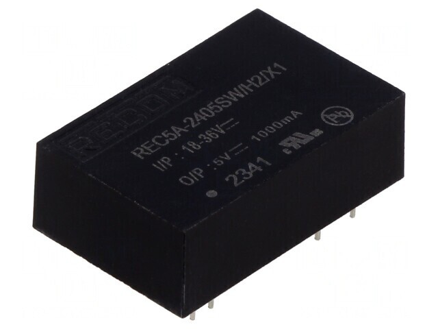 Convertor DC/DC 5W 18-36V la 5V 1A DIP24