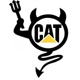 Cumpara ieftin Sticker Devil CAT